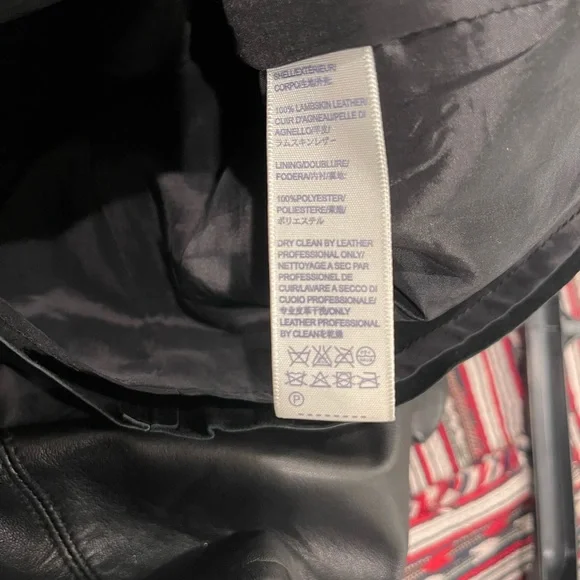 Rebecca Minkoff Black Leather Mini Skirt size 6 - Picture 3 of 4